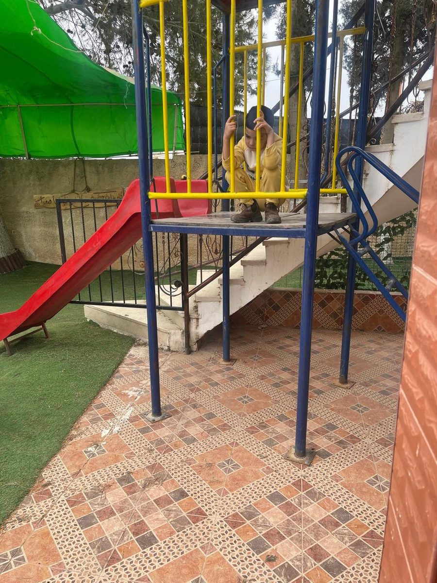 Playground at the new centre